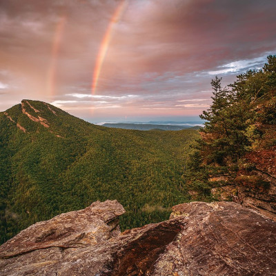 Hiking overlook