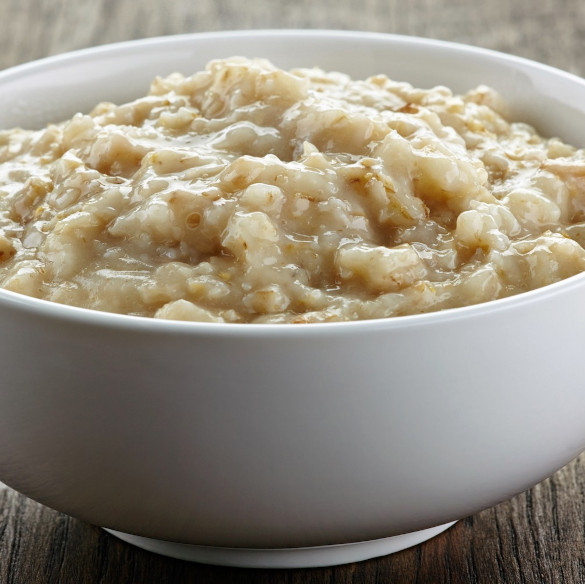 bowl of stovetop cooked oatmeal